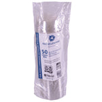Recycleware Round Deli Container, 8 oz, 4.6" Diameter x 1.7" h, Clear, Plastic, 500/Carton