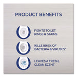 Disinfectant Toilet Bowl Cleaner w/Lime/Rust Remover, Atlantic Fresh, 24 oz, 9/Carton