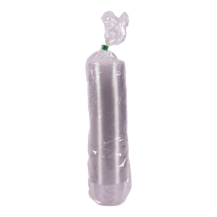 Renewable and Compostable Portion Cups, 4 oz, Plastic, Clear, 100/Pack, 20 Packs/Carton