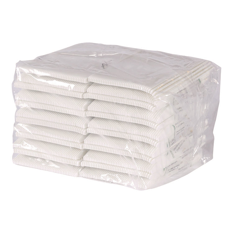 Cutlery for Cutlerease Dispensing System, Knife, Plastic, White, 960/Carton