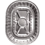 Giant Rack Roaster Pan, 272 oz, 14.43 x 3.12 x 17.68, Silver, Aluminum, 100/Carton