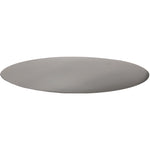 Foil Laminated Board Lids, 9" Diameter, Silver, Aluminum, 500/Carton