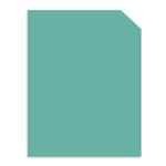 Color Cardstock -"Punchy Pastels" Assortment, 65 lb Cover Weight, 8.5 x 11, Breezy Blue, 100/Pack