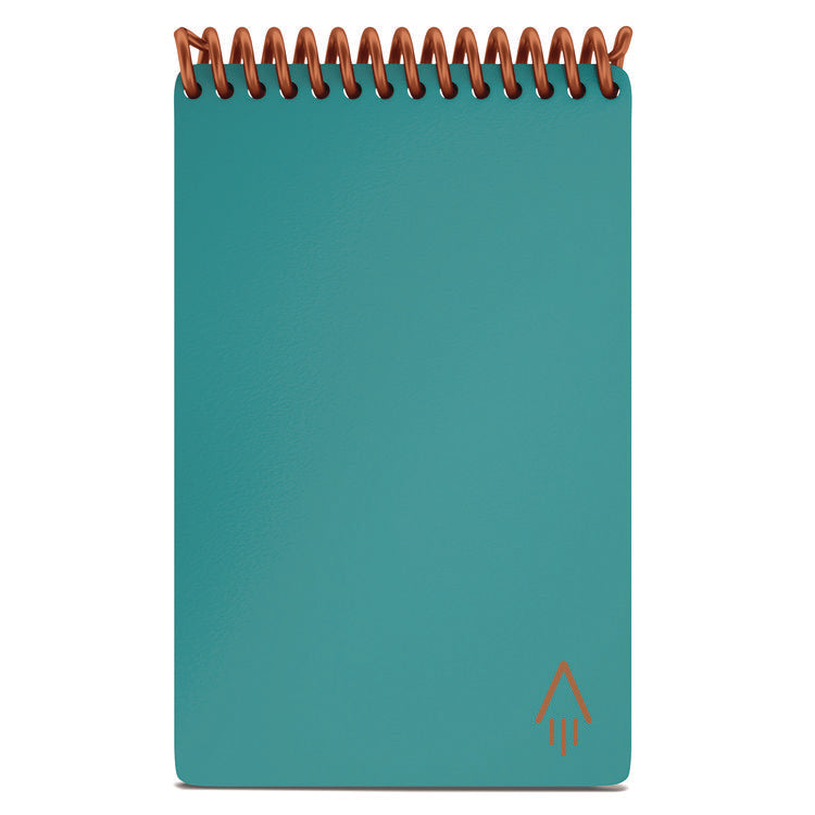 Mini Notepad, Black Cover, Dot Grid Rule, 3 x 5.5, White, 48 Sheets