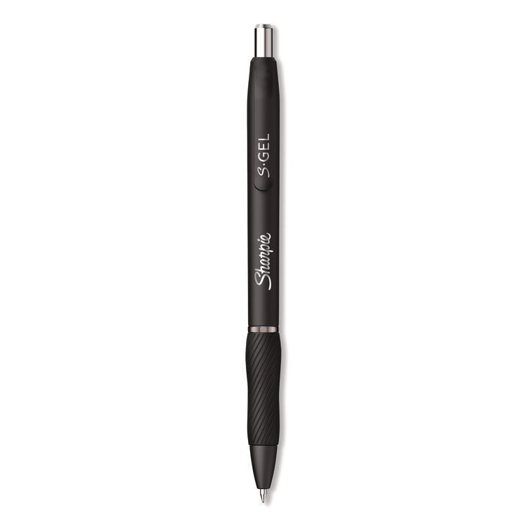 S-Gel Gel Pen, Retractable, Medium 0.7 mm, Assorted Ink and Barrel Colors, 12/Pack