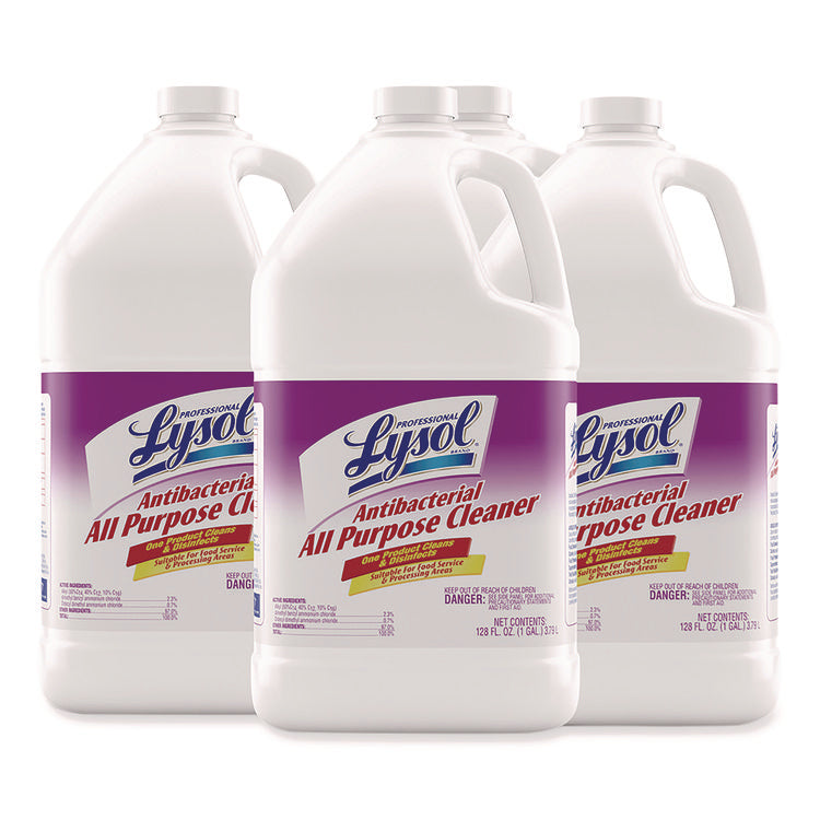 Antibacterial All-Purpose Cleaner Concentrate, 1 Gal Bottle, 4/carton