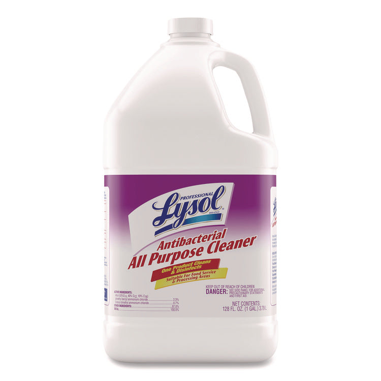 Antibacterial All-Purpose Cleaner Concentrate, 1 Gal Bottle, 4/carton
