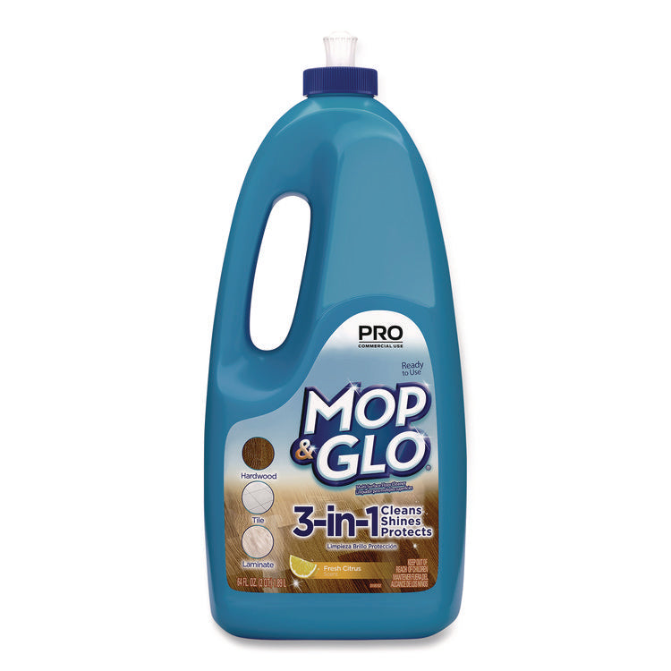 Ready to Use Multi-Surface Floor Cleaner, Fresh Citrus Scent, 64 oz Bottle, 6/Carton