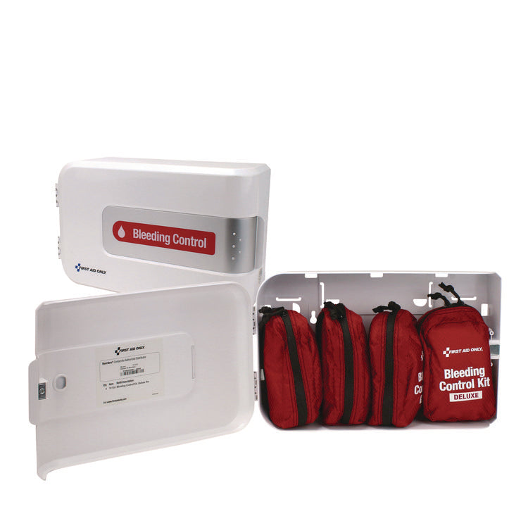 SmartCompliance Complete Bleeding Control Station - Deluxe Pro, 64 Pieces, Plastic Case