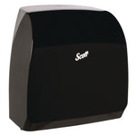Slimroll Manual Towel Dispenser, 12.65 x 13.02 x 7.18, Black