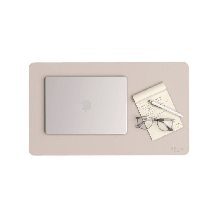 Vegan Leather Desk Pads, 23.6 x 13.7, SandStone