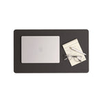 Vegan Leather Desk Pads, 23.6 x 13.7, Charcoal