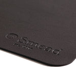 Vegan Leather Desk Pads, 23.6 x 13.7, Charcoal
