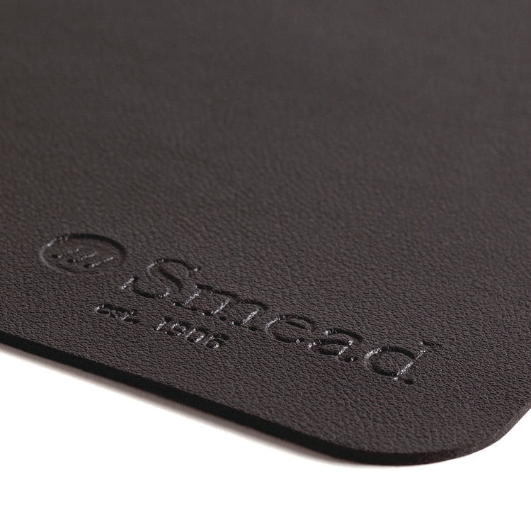 Vegan Leather Desk Pads, 23.6 x 13.7, Charcoal