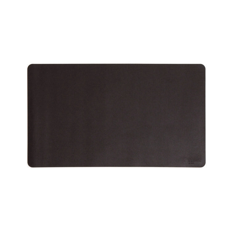 Vegan Leather Desk Pads, 23.6 x 13.7, Charcoal