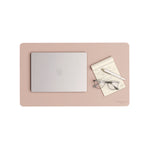 Vegan Leather Desk Pads, 23.6 x 13.7, Light Pink