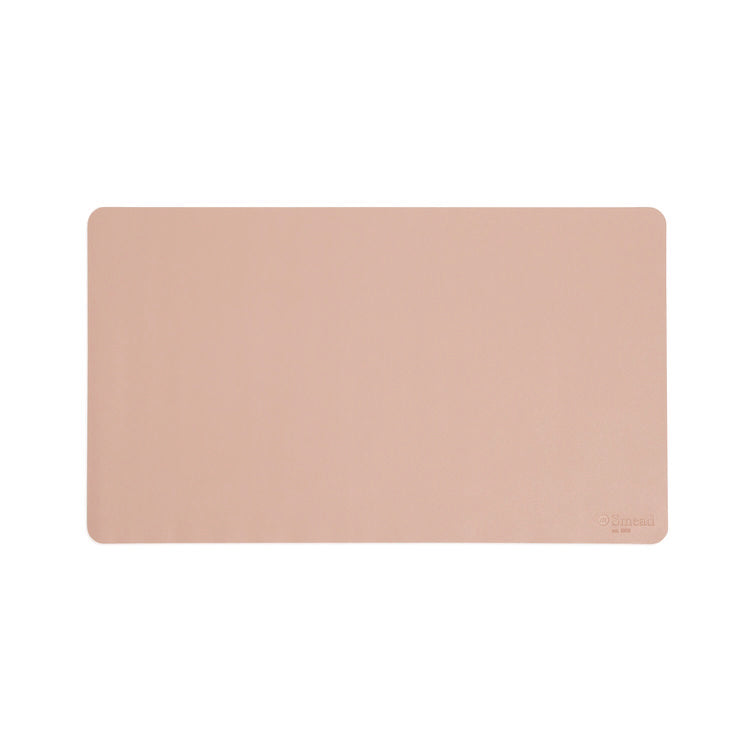 Vegan Leather Desk Pads, 23.6 x 13.7, Light Pink