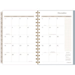 Triad Weekly/Monthly Planner, Geometric Artwork, 8.5" x 6.38", Multicolor Cover, 12-Month (Jan to Dec): 2025