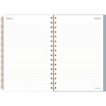 Triad Weekly/Monthly Planner, Geometric Artwork, 8.5" x 6.38", Multicolor Cover, 12-Month (Jan to Dec): 2025