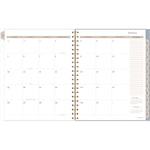 Triad Weekly/Monthly Planner, Geometric Artwork, 11" x 9.25", Multicolor Cover, 12-Month (Jan to Dec): 2025