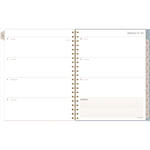 Triad Weekly/Monthly Planner, Geometric Artwork, 11" x 9.25", Multicolor Cover, 12-Month (Jan to Dec): 2025