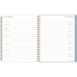 Triad Weekly/Monthly Planner, Geometric Artwork, 11" x 9.25", Multicolor Cover, 12-Month (Jan to Dec): 2025