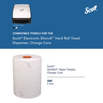 Slimroll Electronic Towel Dispenser, 12.35 x 7.25 x 11.8, White/Black