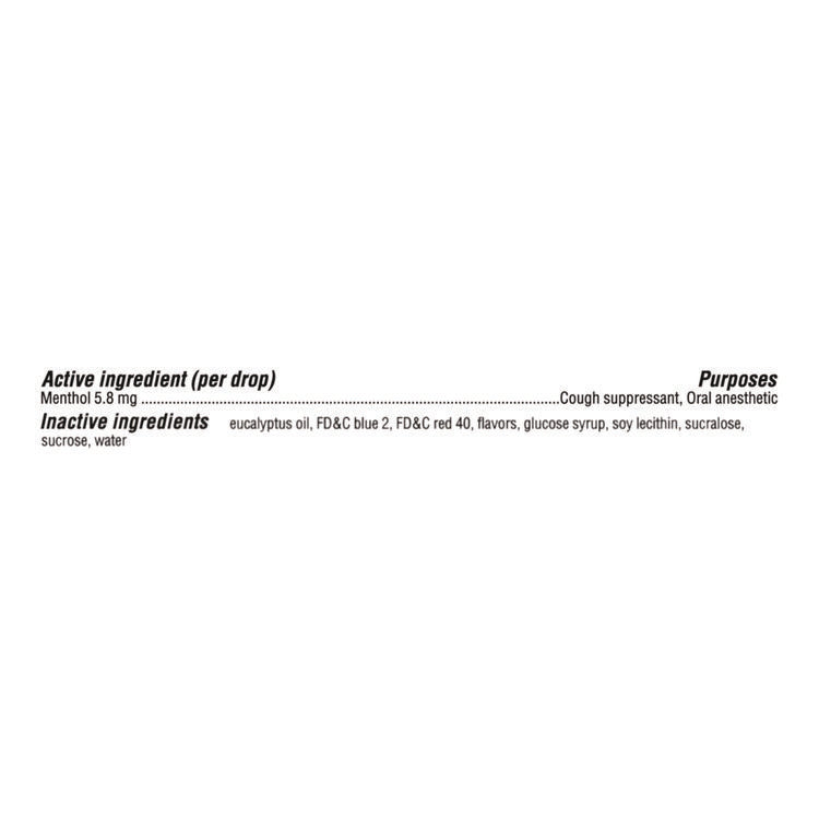 Triple Action Cough Drops, Cherry, 30/Bag, 12 Bags/Box