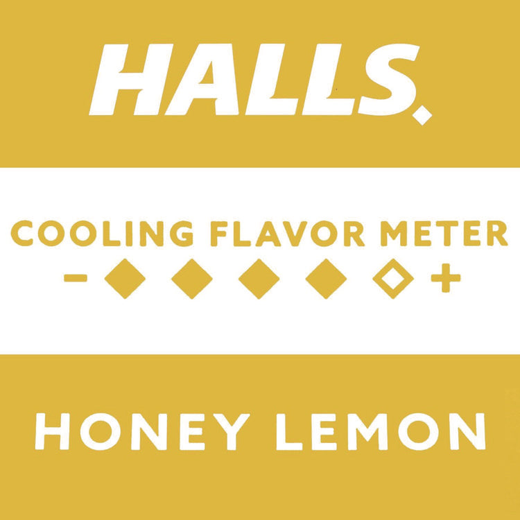 Triple Action Cough Drops, Honey-Lemon, 30/Bag, 12 Bags/Box