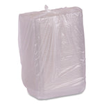 WorldView RPET Rectangular Lids, 5.84 x 8.76 x 1.37, Clear, Plastic, 50/Pack, 8 Packs/Carton