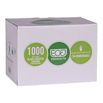 Unwrapped Straw, 5.75, Plastic, Black, 20,000/Carton