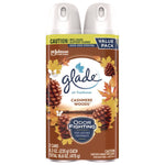 Air Freshener, Cashmere Woods Scent, 8.3 oz Aerosol Can, 2/Pack