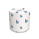 2-Ply Toilet Tissue, Septic Safe, White, 125 ft Roll Length, 500 Sheets/Roll, 96 Rolls/Carton