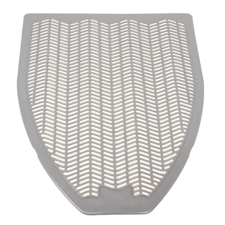 Disposable Urinal Floor Mat, Nonslip, Orchard Zing Scent, 17.5 x 20.38, Gray, 6/Carton