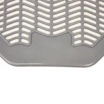 Disposable Urinal Floor Mat, Nonslip, Orchard Zing Scent, 17.5 x 20.38, Gray, 6/Carton