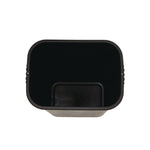 Soft-Sided Wastebasket, 41 qt, Polyethylene, Black