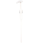 Economy Plastic Dispensing Pump with Senior Rieke Adapter for 5 gal Pails and 38 mm Screwcap for 1 gal Jugs, White