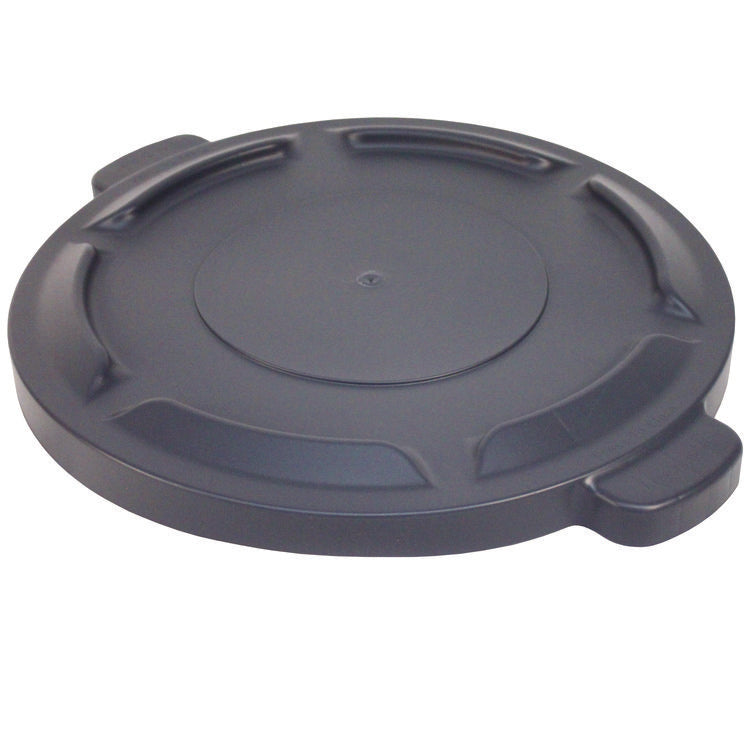 Value-Plus Gator Container Lids, For 20 Gal, Flat-Top, 20.4" Diameter, Gray