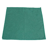 Lightweight Microfiber Cloths, 16 X 16, Green, 240/carton