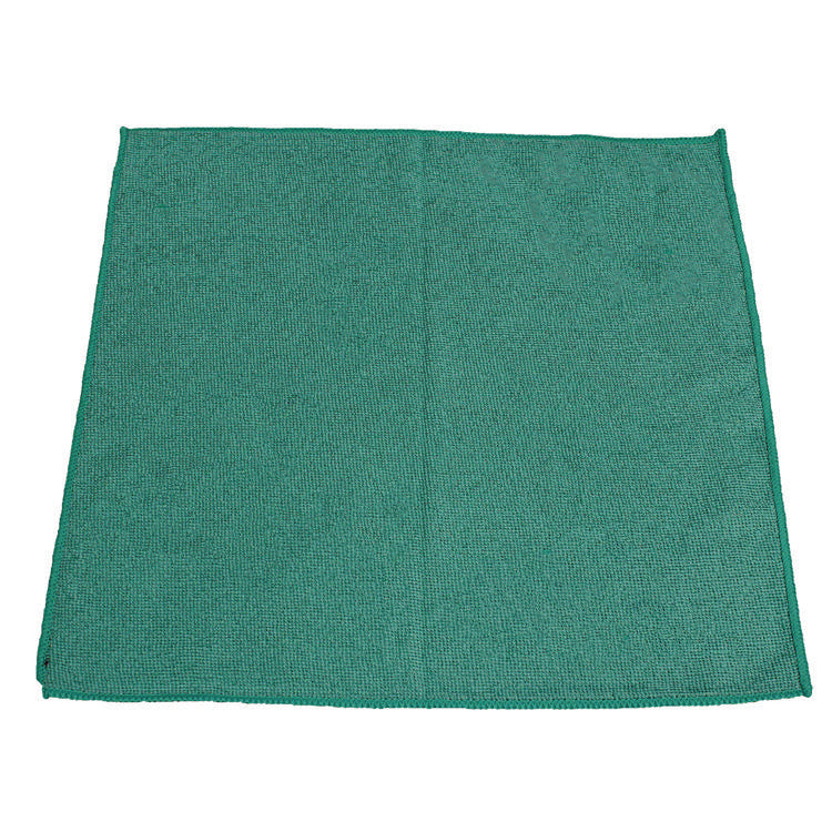 Lightweight Microfiber Cloths, 16 X 16, Green, 240/carton