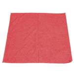 Lightweight Microfiber Cloths, 16 X 16, Red, 240/carton