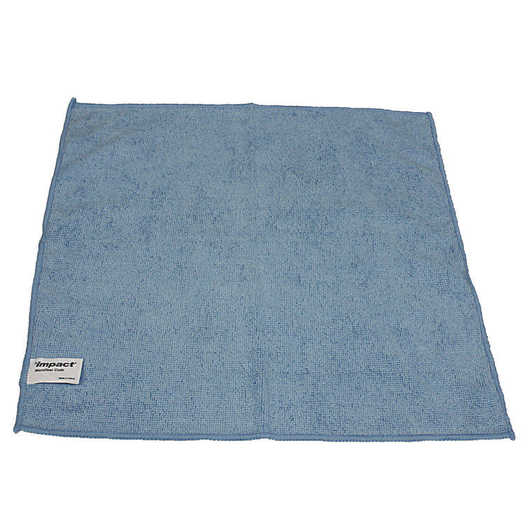 Lightweight Microfiber Cloths, 16 X 16, Blue, 240/carton