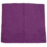 Premium Microfiber Cloths, 15.75 x 15.6, Purple, 180/Carton