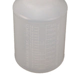Plastic Bottles With Graduations, 24 Oz, Clear, 24/carton