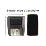 Counterfeit Detector Machine, Color; Infrared; Magnetic Strip Detection; Magnetic Ink; Size, 4.5 x 5.5 x 3.5