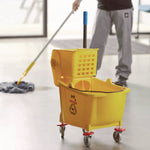 pH7Q Dual Neutral Disinfectant Cleaner, Lemon Scent, 10.78 gal Drum