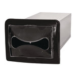 Tandem In-Counter Interfold Napkins Dispenser, 6.25 x 18 x 6.5, Black