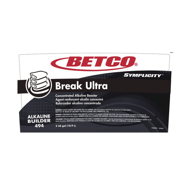 Symplicity Break Ultra Alkaline Booster, Unscented, 5 gal Pail