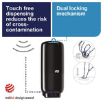 Skincare Dispenser with Intuition Sensor, 4.4 x 4.5 x 11.5, Black