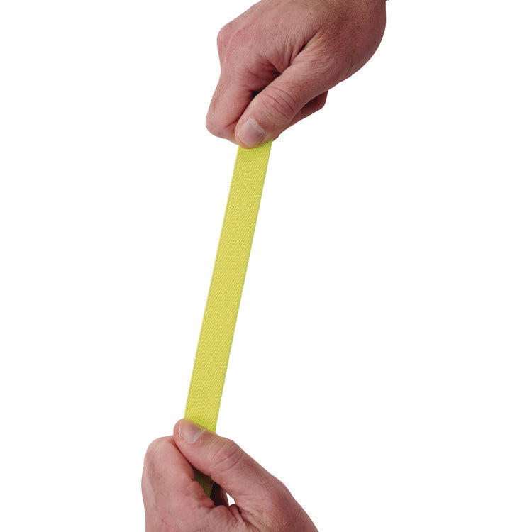 Squids 3150 Elastic Lanyard with Buckle, 2 lb Max Working Capacity, 18"-48" Long, Lime, 10/Pack